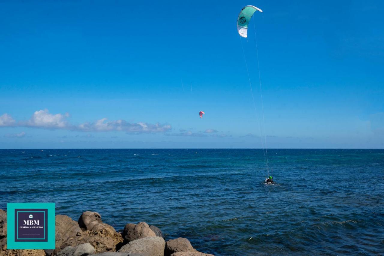 Mara 2 Playa Del Burrero Junto Al Mar, Wifi Gratis Leilighet Ingenio Eksteriør bilde