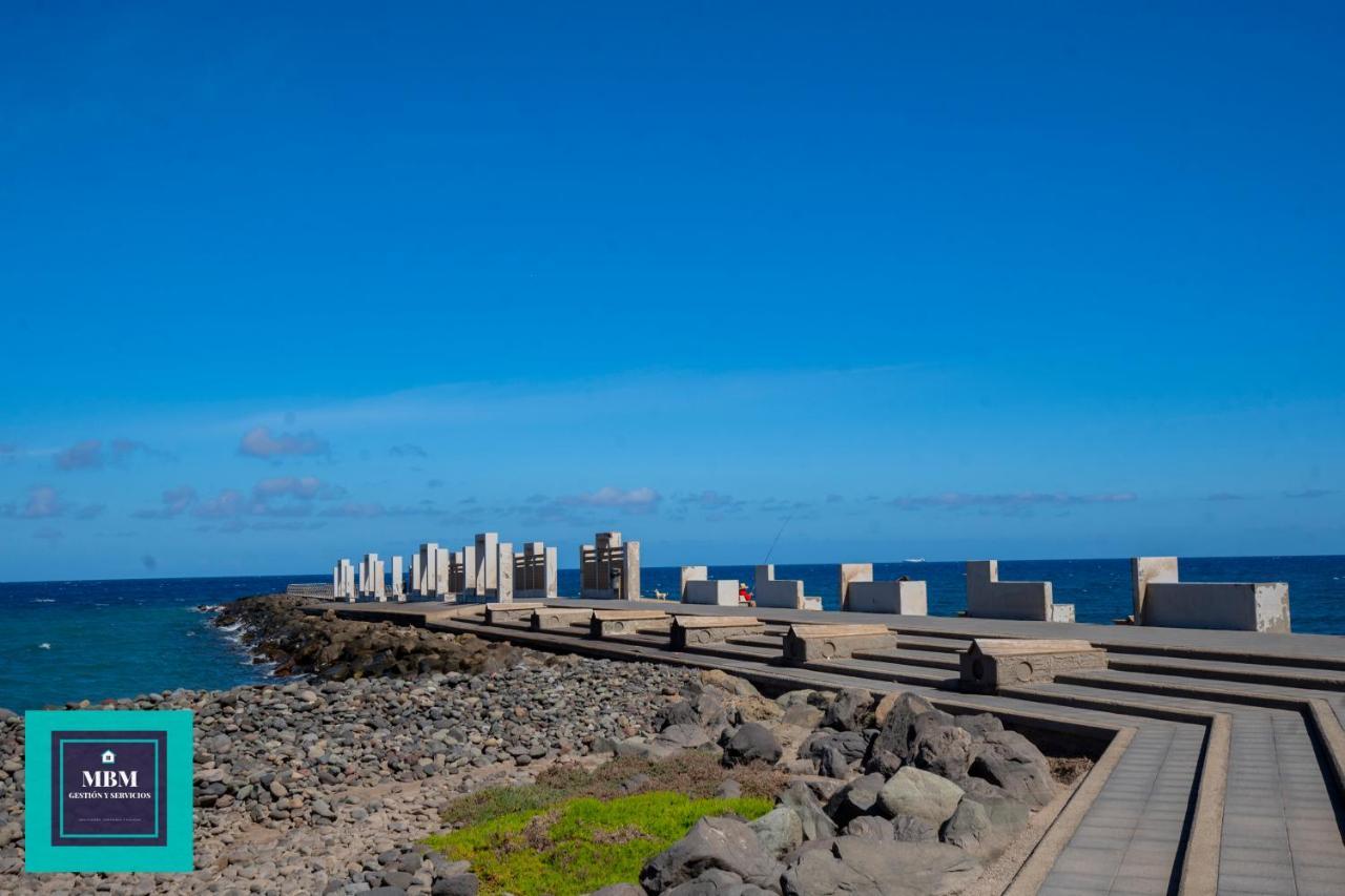 Mara 2 Playa Del Burrero Junto Al Mar, Wifi Gratis Leilighet Ingenio Eksteriør bilde